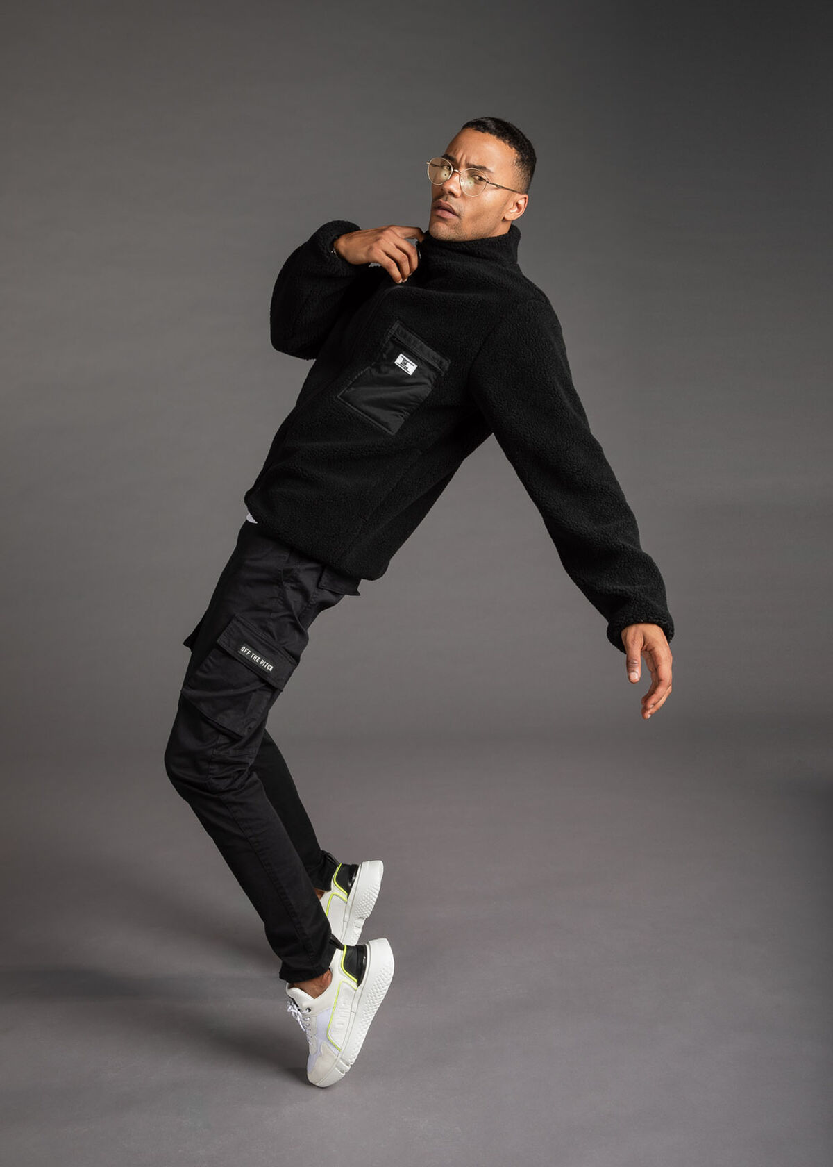 The Caregiver Reversible jacket, Black, hi-res